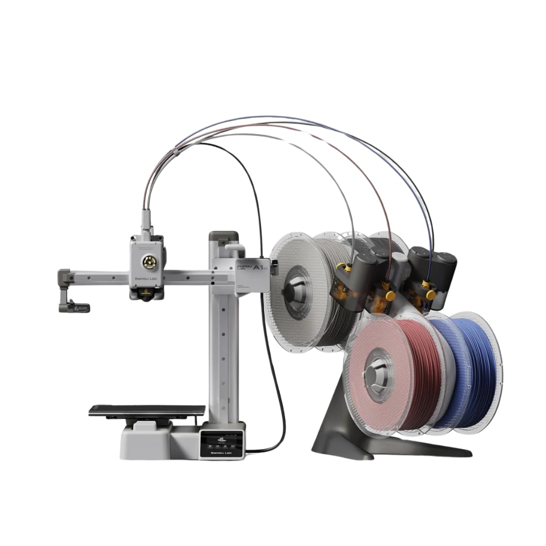 Bambu lab A1 AMS lite付き Impressora 3D Bambu Lab A1 + AMS Lite (Combo) - A1C, Bivolt